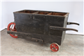 Bakkruiwagen voor vloeibare mest in het Karrenmuseum Essen